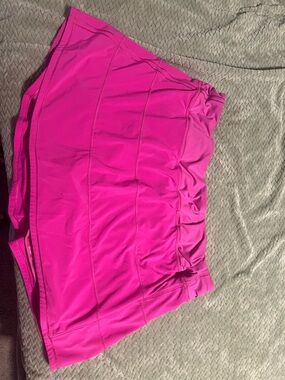 lululemon athletica Hot Pink Athletic Skort